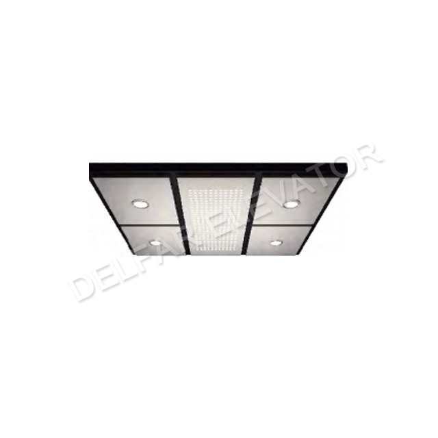 Ceiling with Acrylic Light Decoration Series D58075