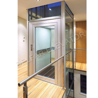 Smooth Start Quiet Moving Economical Fancy Low Price Home Elevator