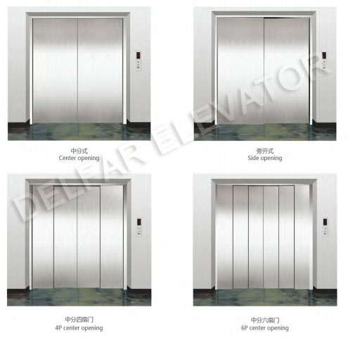 Hairline St.st.cabin Freight Elevator Made in China
