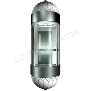 High Quality Safety Semi-circular Observation Elevator