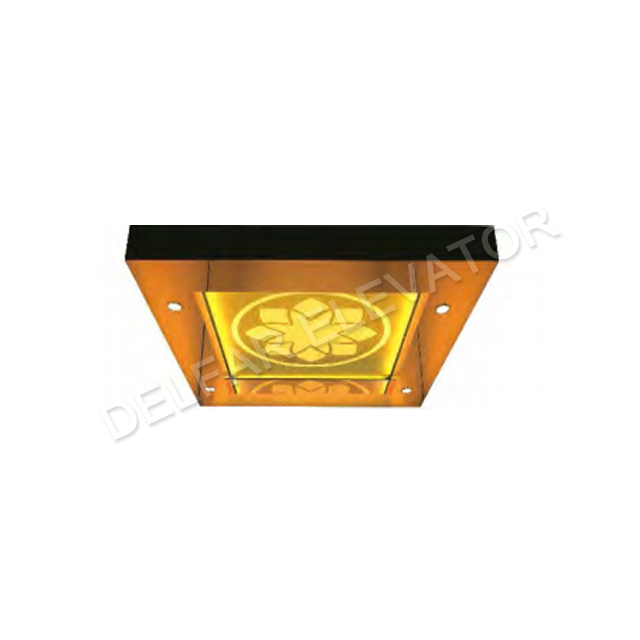Ceiling Series D58077 in Ti-gold Mirror St.st. Frame