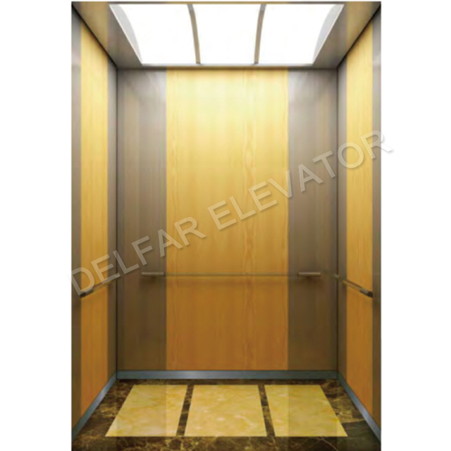 Wood veneer passenger elevator from Chinese manufacture