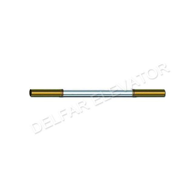 Sturdy Ti-gold Hairline St.st. Round Handrail